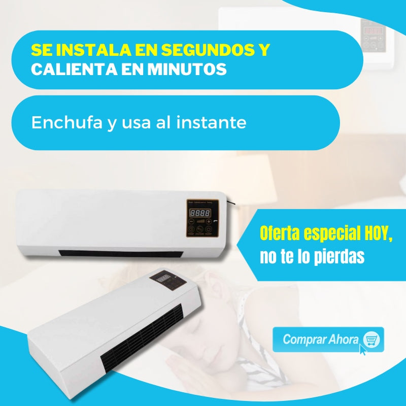 Aire Acondicionado de Pared Aire Frio y Caliente