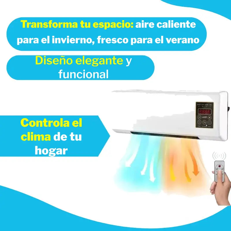 Aire Acondicionado de Pared Aire Frio y Caliente