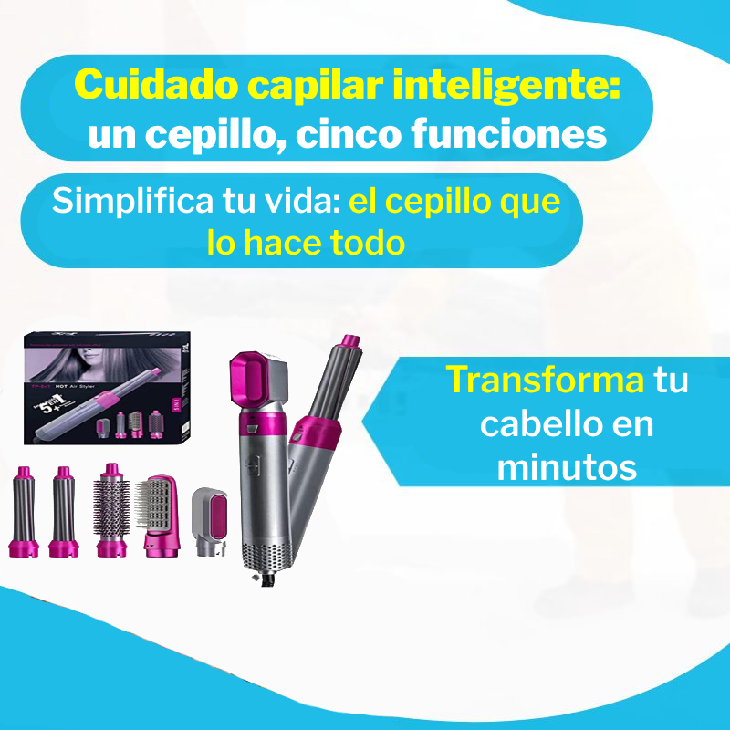 Smart Brush Dryer - Cepillo 5 en 1