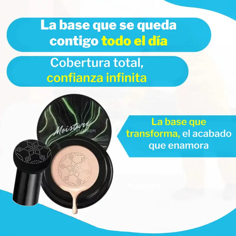 Base de maquillaje de alta cobertura Kushion