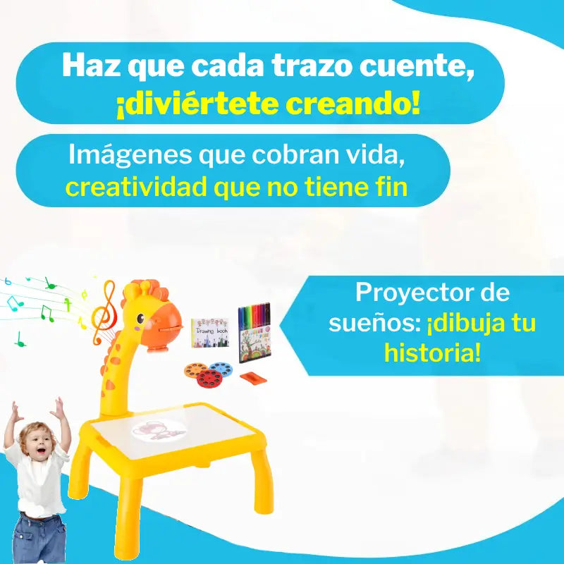 Proyector de dibujo para niños