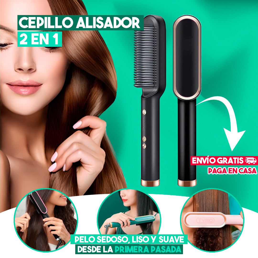 Cepillo Alisador Hairease 2 en 1