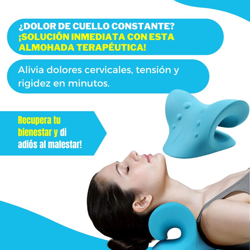 Almohada Terapeutica de Tracción Cervical