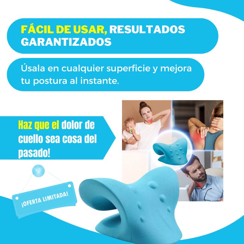 Almohada Terapeutica de Tracción Cervical