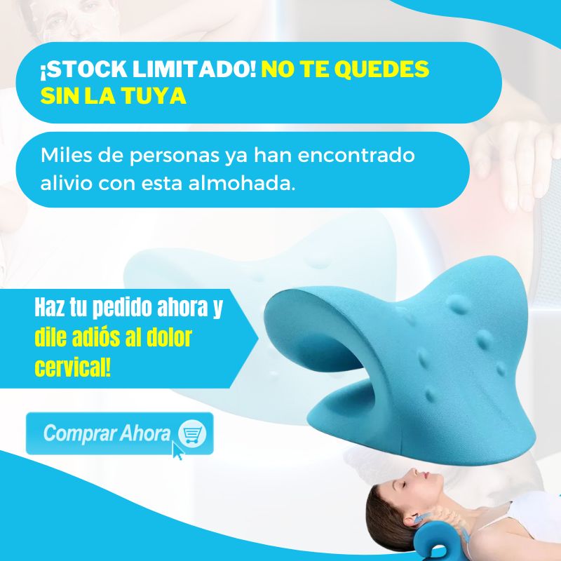 Almohada Terapeutica de Tracción Cervical