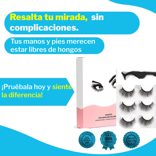 Kit de pestañas magneticas