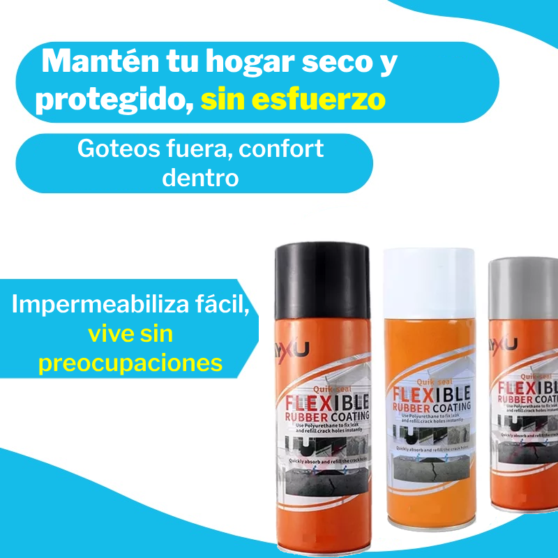 Sellador en Spray Impermeabilizante Anti-goteo