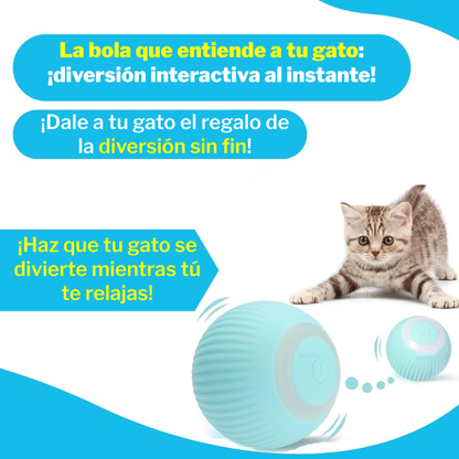 Bola interactiva autorodante eléctrica