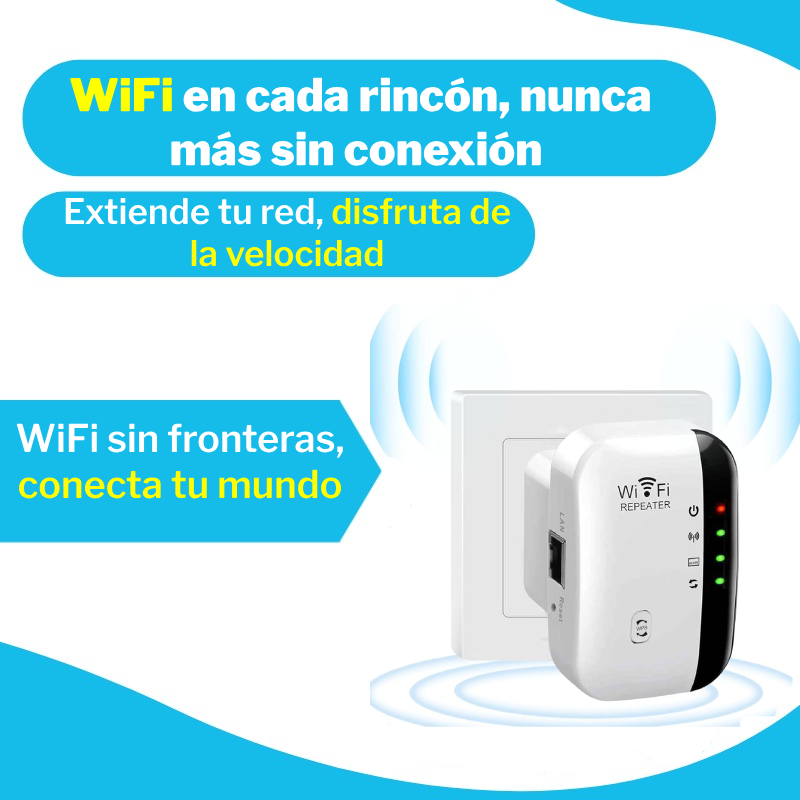 Repetidor de Wi-Fi 300mbps