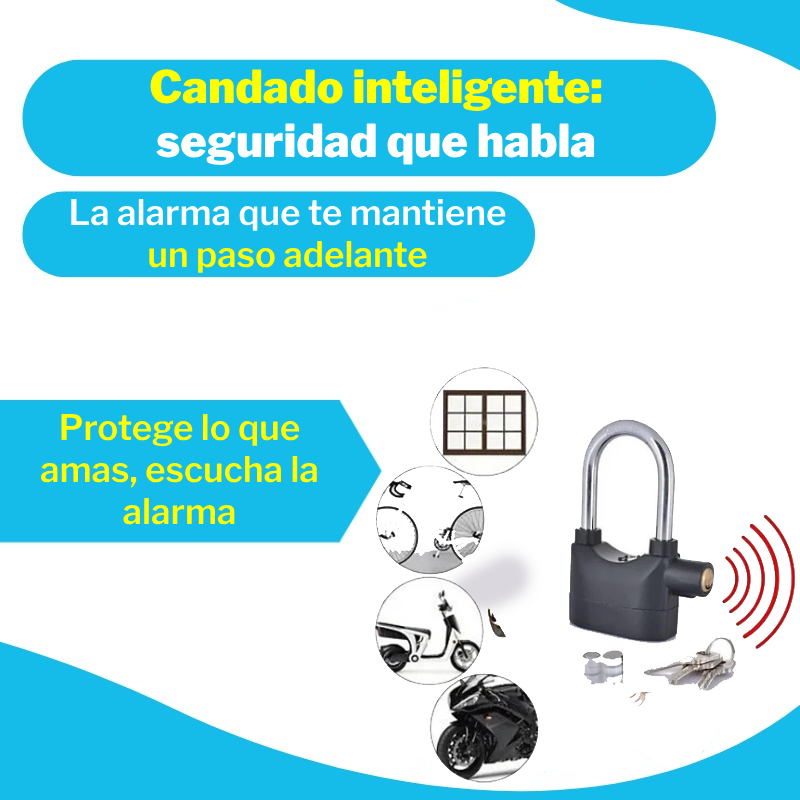 Candado para alarma
