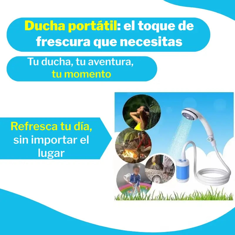 Ducha Portátil para Exteriores