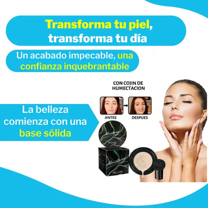 Base de maquillaje de alta cobertura Kushion