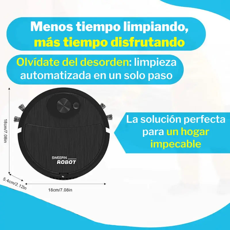 Robot Aspiradora 3 en 1