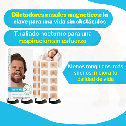 Dilatadores nasales magnéticos