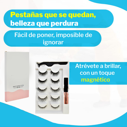 Kit de pestañas magneticas