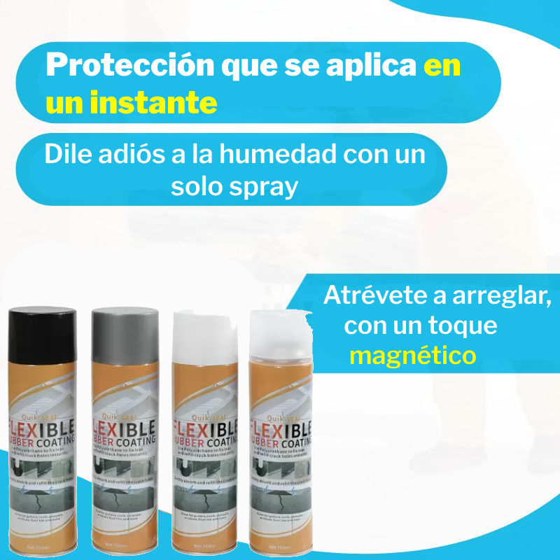 Sellador en Spray Impermeabilizante Anti-goteo