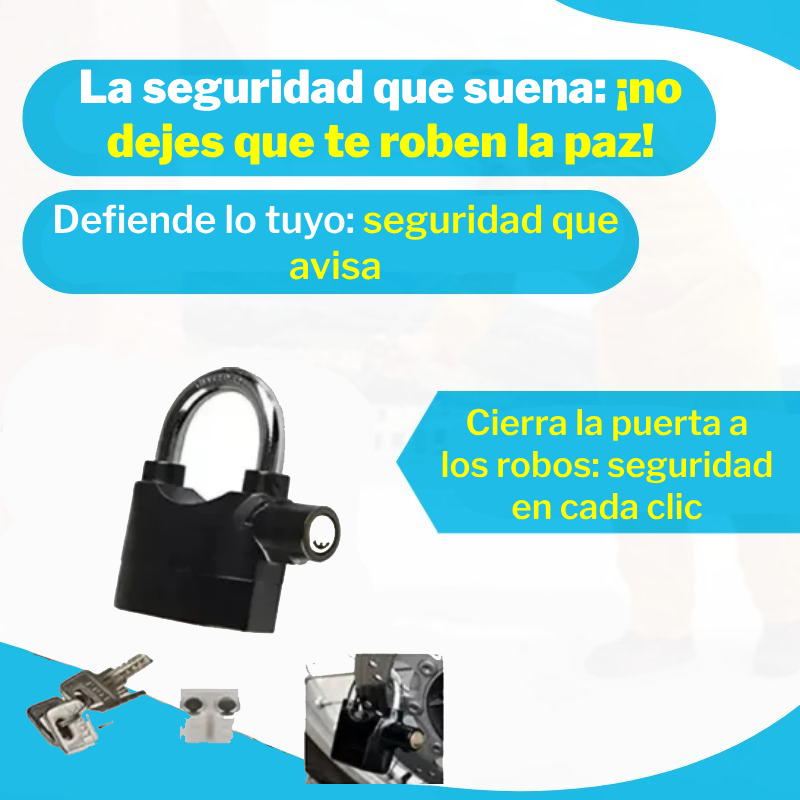 Candado para alarma