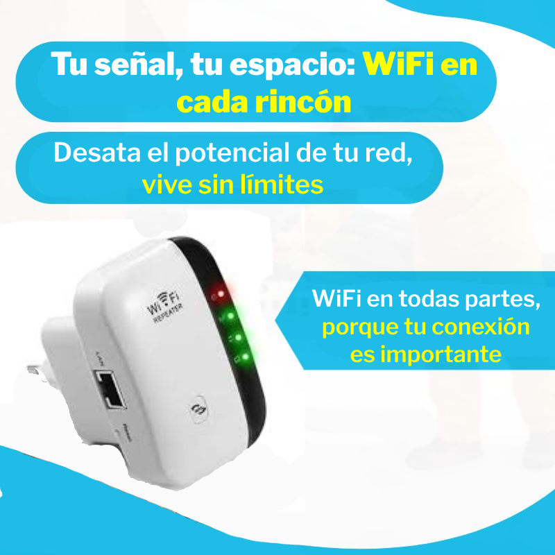 Repetidor de Wi-Fi 300mbps