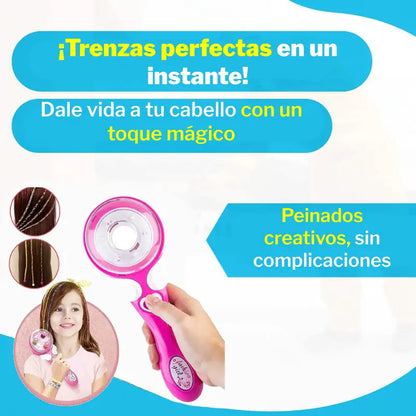 Maquina Trenzadora de Cabello 2 en 1