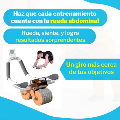 Rueda Abdominal Doble Antirrebote