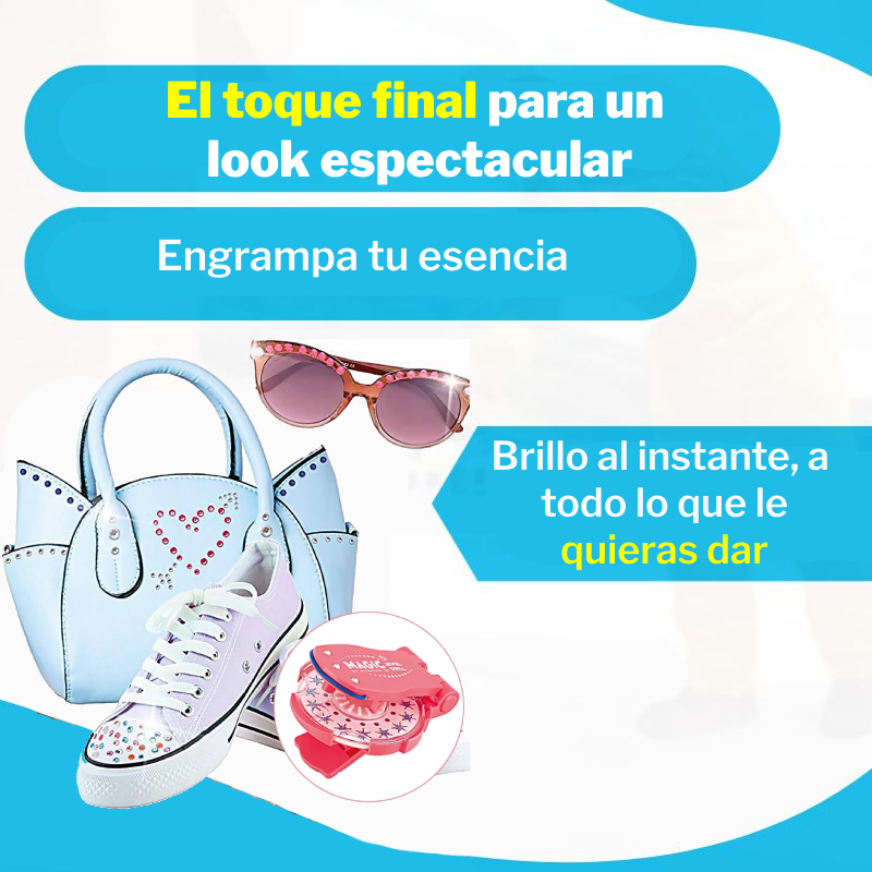 Engrapadora de brillos