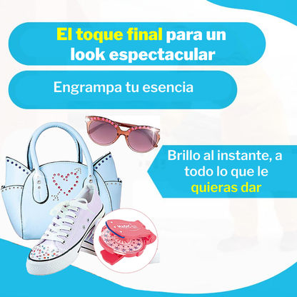 Engrapadora de brillos