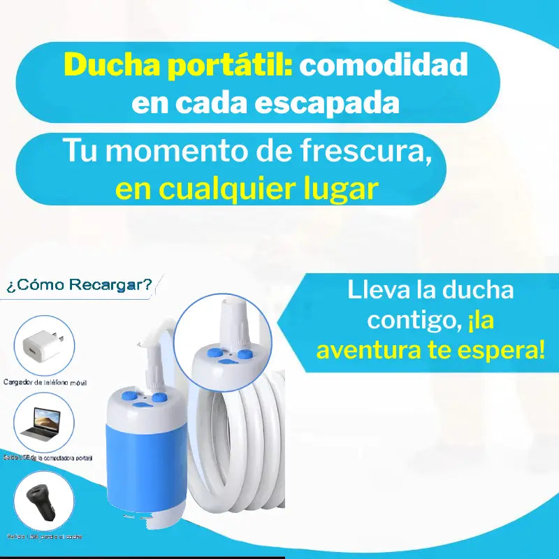 Ducha Portátil para Exteriores