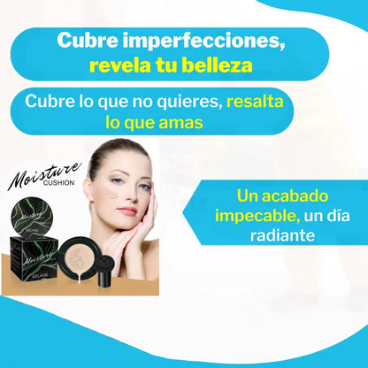 Base de maquillaje de alta cobertura Kushion