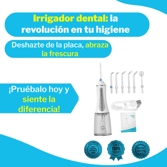 Irrigador Oral Para Limpiar los Dientes