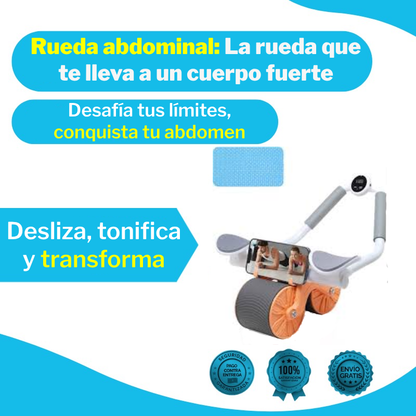 Rueda Abdominal Doble Antirrebote