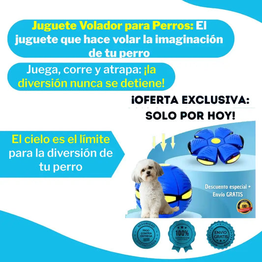 Juguete Volador para Perros